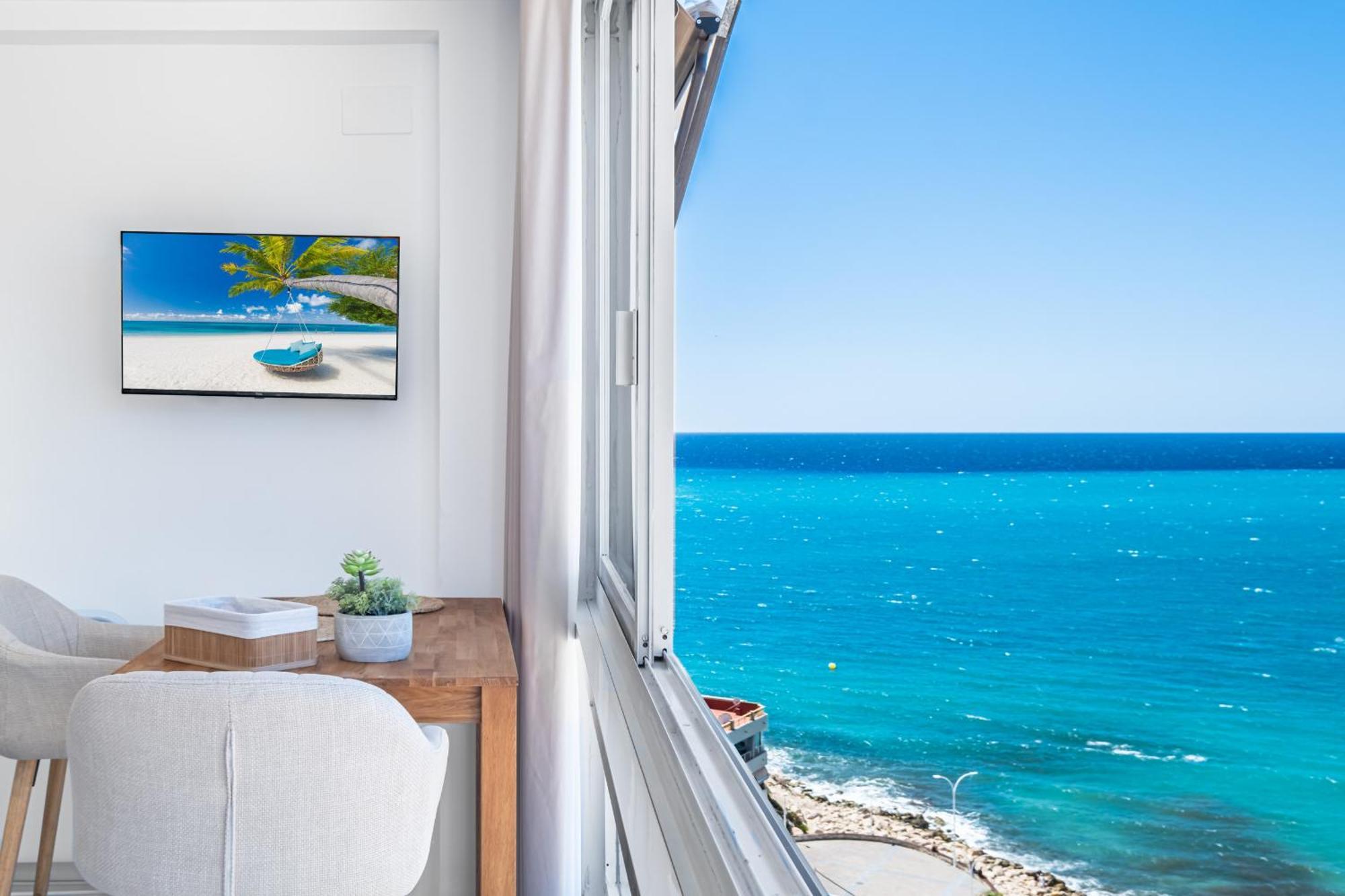 Atalaya Beach Apartments Sea View フィネストラット エクステリア 写真